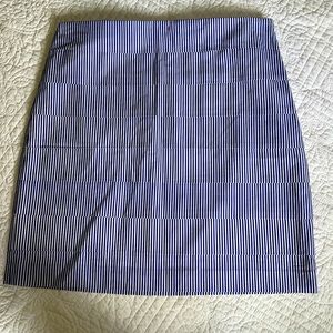 Vineyard vines blue striped skirt